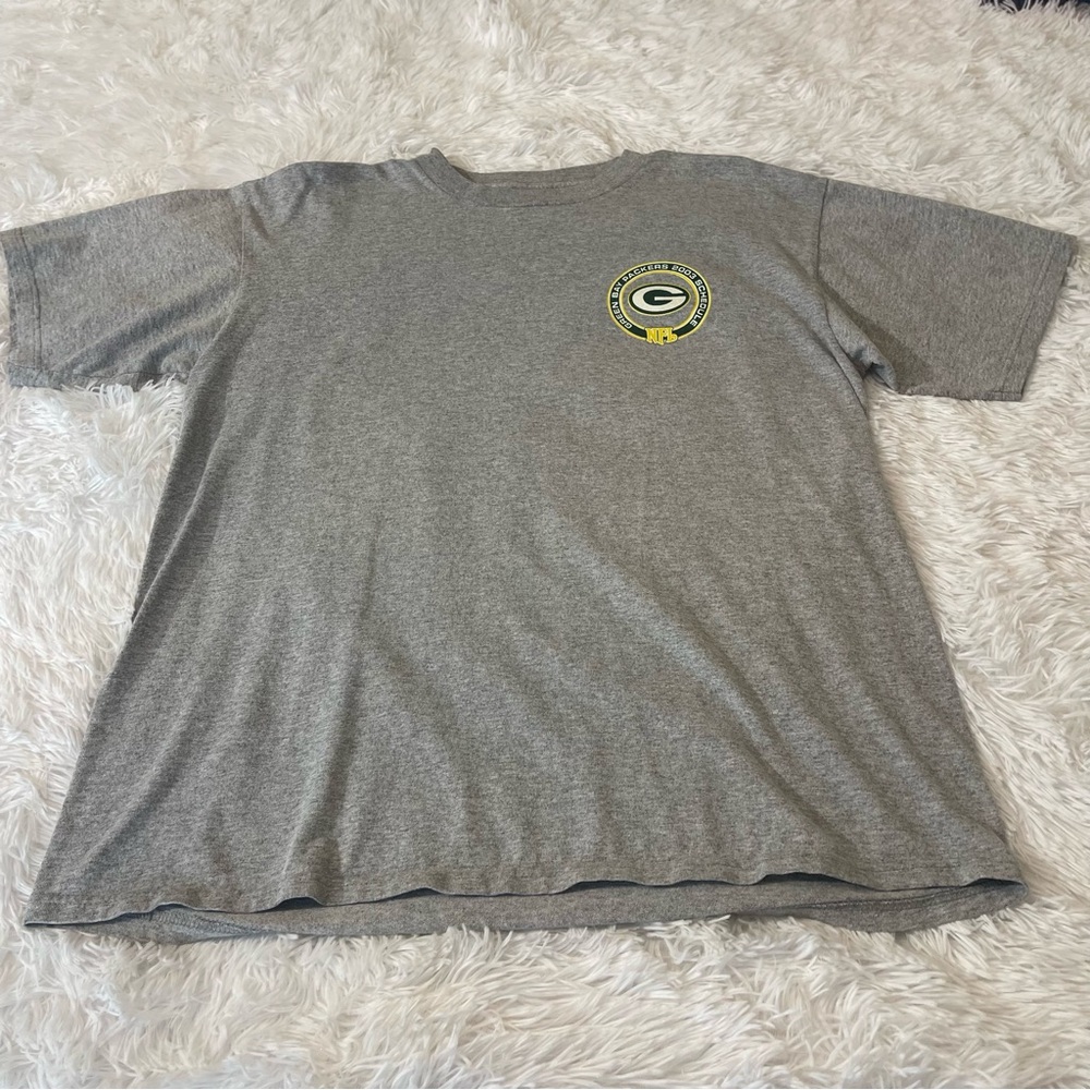 NFL T-SHIRT, GREEN BAY PACKERS 2003 SCHEDULE SIZE MENS LARGE